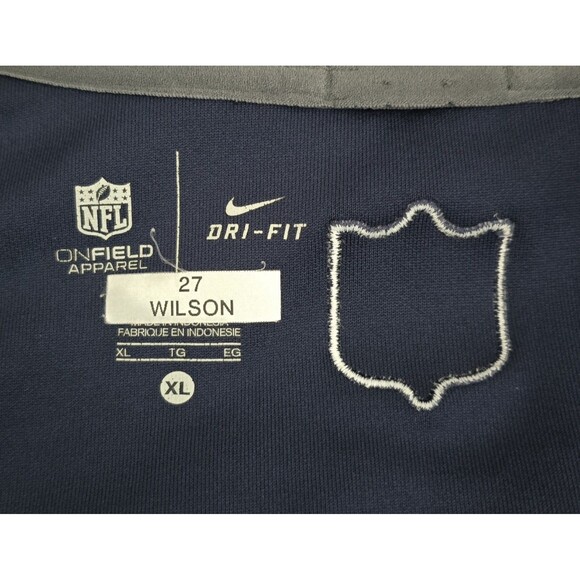 Nike Dri-Fit Mens NFL New England Patriots Full Zip Jacket Size XL On Field - Picture 12 of 12